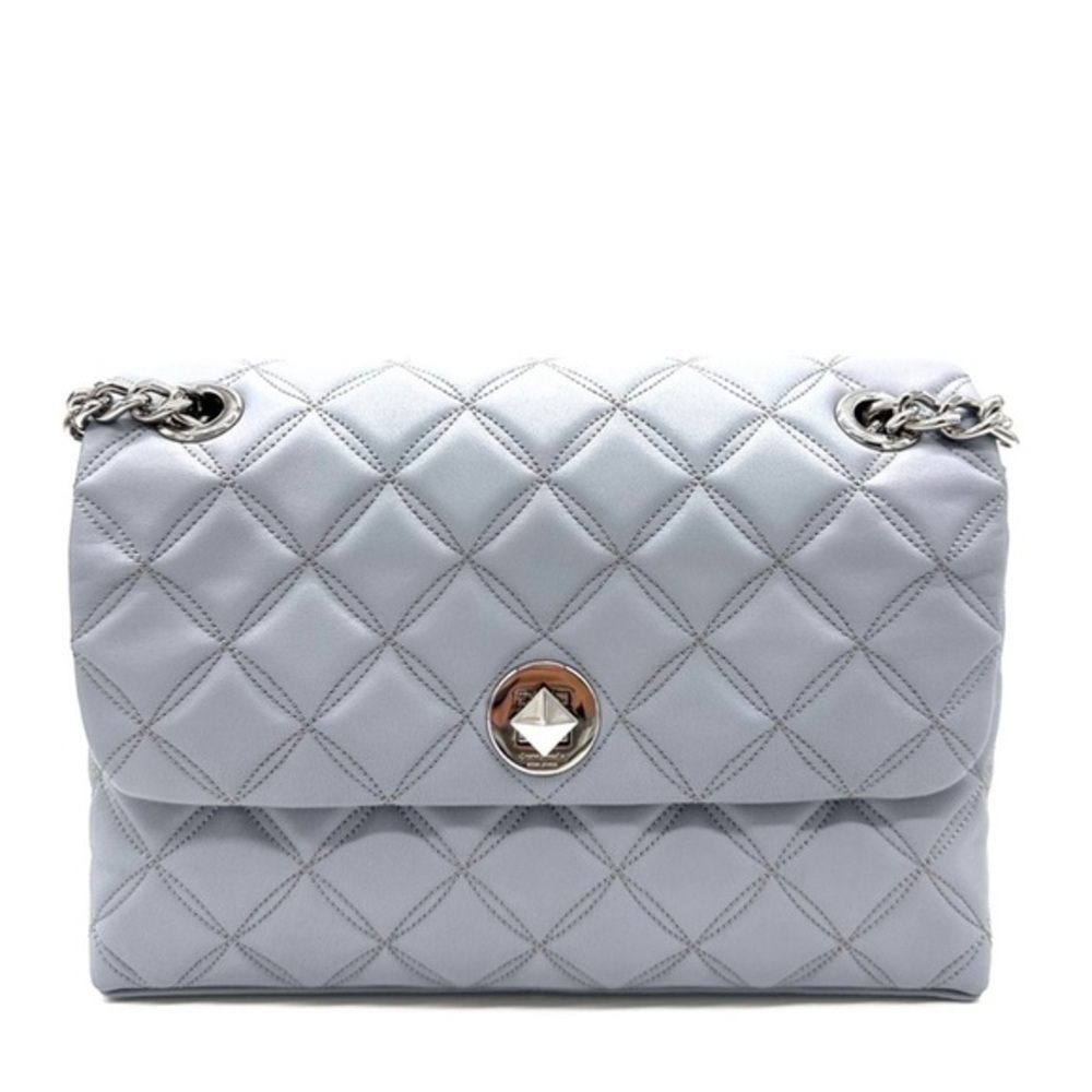 Kate Spade Natalia Medium Flap Shoulder Bag Midnight Blue